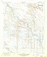 Download a high-resolution, GPS-compatible USGS topo map for Delta Ranch, CA (1933 edition)