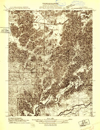 Download a high-resolution, GPS-compatible USGS topo map for Dickenson, CA (1913 edition)