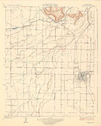 Download a high-resolution, GPS-compatible USGS topo map for Exeter, CA (1926 edition)