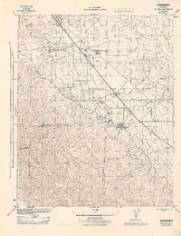 Download a high-resolution, GPS-compatible USGS topo map for Fellows, CA (1944 edition)