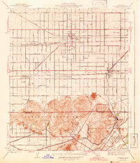 Download a high-resolution, GPS-compatible USGS topo map for Fontana, CA (1943 edition)