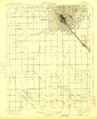 preview thumbnail of historical topo map of Fresno, CA in 1923