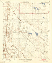 preview thumbnail of historical topo map of Kern County, CA in 1931