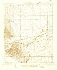 Download a high-resolution, GPS-compatible USGS topo map for Guijarral Hills, CA (1933 edition)