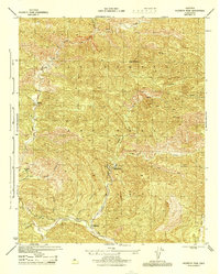 Download a high-resolution, GPS-compatible USGS topo map for Hildreth Peak, CA (1944 edition)