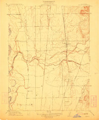 Download a high-resolution, GPS-compatible USGS topo map for Honcut, CA (1912 edition)