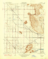 1926 Map of Ivanhoe, 1946 Print