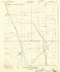 Download a high-resolution, GPS-compatible USGS topo map for Kentucky Well, CA (1943 edition)