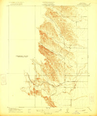 Download a high-resolution, GPS-compatible USGS topo map for Kurand, CA (1921 edition)