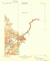 Download a high-resolution, GPS-compatible USGS topo map for La Grange, CA (1922 edition)