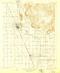 1928 Map of Lindsay