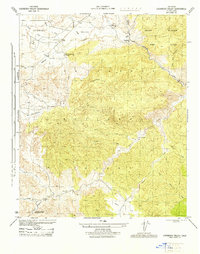 Download a high-resolution, GPS-compatible USGS topo map for Lockwood Valley, CA (1944 edition)