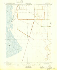 Download a high-resolution, GPS-compatible USGS topo map for Marcuse, CA (1947 edition)