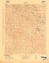 1943 Map of Maricopa, CA