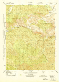 Download a high-resolution, GPS-compatible USGS topo map for McDonald Peak, CA (1944 edition)