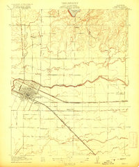 Download a high-resolution, GPS-compatible USGS topo map for Merced, CA (1917 edition)