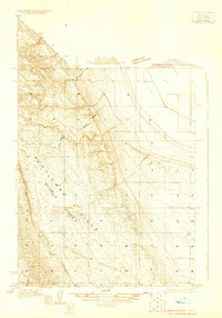 Download a high-resolution, GPS-compatible USGS topo map for Middle Dome, CA (1930 edition)