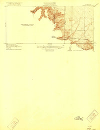 Download a high-resolution, GPS-compatible USGS topo map for Midway, CA (1921 edition)
