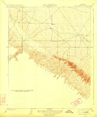 Download a high-resolution, GPS-compatible USGS topo map for Monocline Ridge, CA (1923 edition)