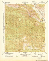 preview thumbnail of historical topo map of San Diego County, CA in 1944