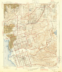 Download a high-resolution, GPS-compatible USGS topo map for National City, CA (1944 edition)