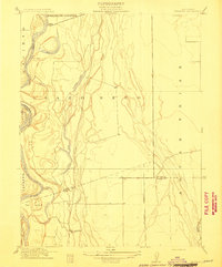 Download a high-resolution, GPS-compatible USGS topo map for Newhard, CA (1912 edition)