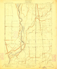 Download a high-resolution, GPS-compatible USGS topo map for Nicolaus, CA (1910 edition)