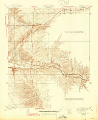 Download a high-resolution, GPS-compatible USGS topo map for North of Oildale, CA (1944 edition)