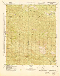 Download a high-resolution, GPS-compatible USGS topo map for Old Man Mountain, CA (1944 edition)