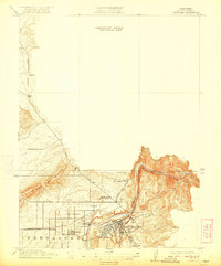 Download a high-resolution, GPS-compatible USGS topo map for Oroville, CA (1922 edition)