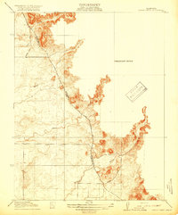 preview thumbnail of historical topo map of Mariposa County, CA in 1918