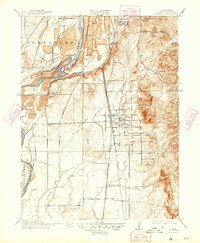 Download a high-resolution, GPS-compatible USGS topo map for Palermo, CA (1947 edition)