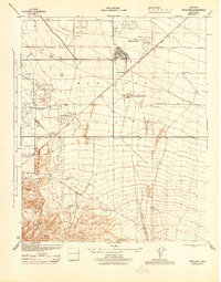 Download a high-resolution, GPS-compatible USGS topo map for Pentland, CA (1945 edition)