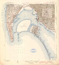 preview thumbnail of historical topo map of California, United States in 1942
