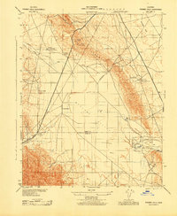 Download a high-resolution, GPS-compatible USGS topo map for Pyramid Hills, CA (1943 edition)