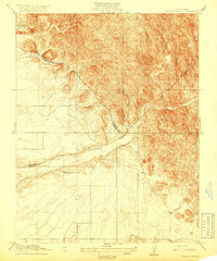 preview thumbnail of historical topo map of Madera County, CA in 1919