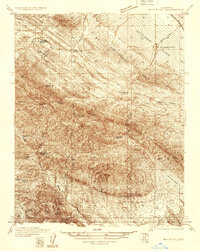 Download a high-resolution, GPS-compatible USGS topo map for Reef Ridge, CA (1934 edition)
