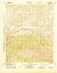 Download a high-resolution, GPS-compatible USGS topo map for Reyes Peak, CA (1945 edition)