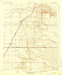 Download a high-resolution, GPS-compatible USGS topo map for Richgrove, CA (1942 edition)