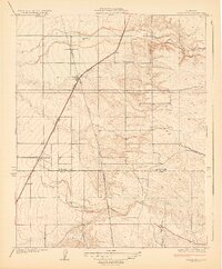 1929 Map of Richgrove