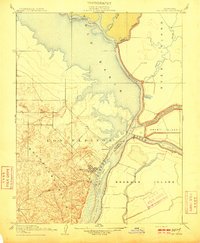 Download a high-resolution, GPS-compatible USGS topo map for Rio Vista, CA (1910 edition)