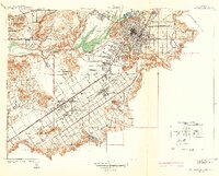 preview thumbnail of historical topo map of Riverside County, CA in 1942