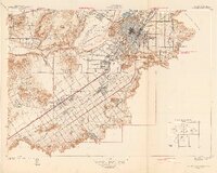 preview thumbnail of historical topo map of Riverside County, CA in 1942