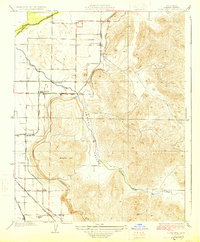 Download a high-resolution, GPS-compatible USGS topo map for Rocky Hill, CA (1927 edition)