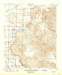 Download a high-resolution, GPS-compatible USGS topo map for Rocky Hill, CA (1947 edition)