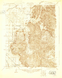 Download a high-resolution, GPS-compatible USGS topo map for Rocky Hill, CA (1925 edition)