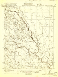 preview thumbnail of historical topo map of Merced County, CA in 1920