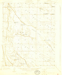 preview thumbnail of historical topo map of Kern County, CA in 1927