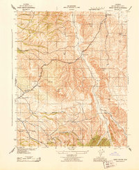 preview thumbnail of historical topo map of San Luis Obispo County, CA in 1943