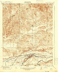 Download a high-resolution, GPS-compatible USGS topo map for Snelling, CA (1943 edition)